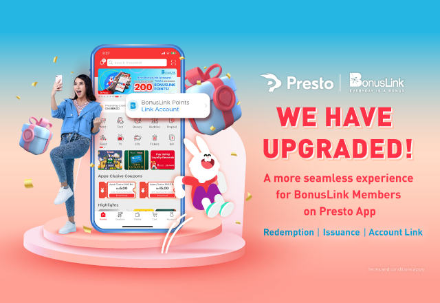 Improved User Experience for BonusLink Members in Presto