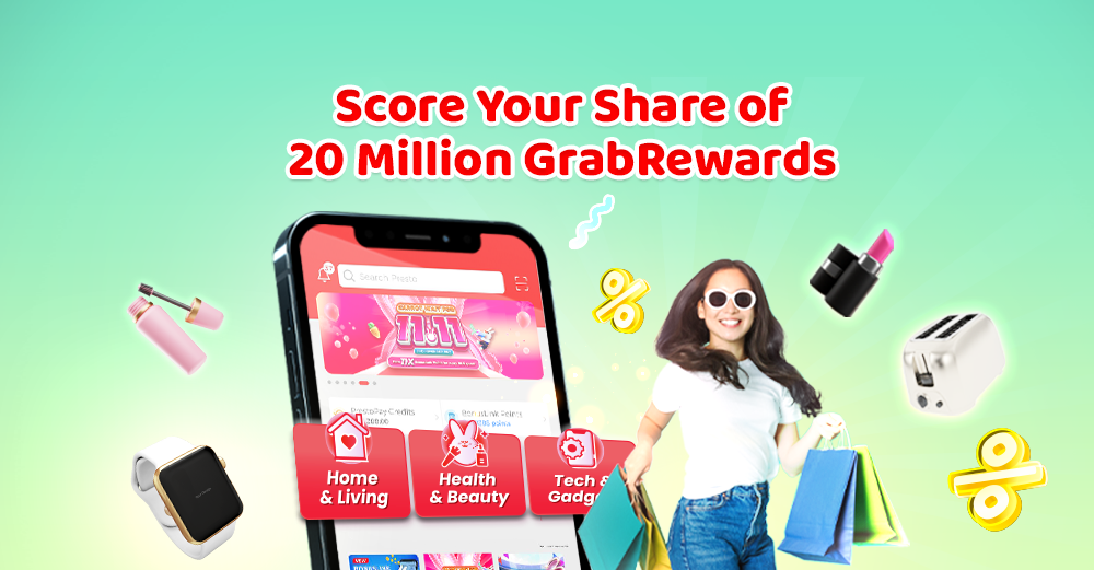 Score Your Share of 20 Million GrabRewards!