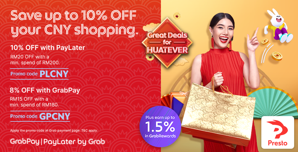 Enjoy 10% OFF this Chinese New Year!