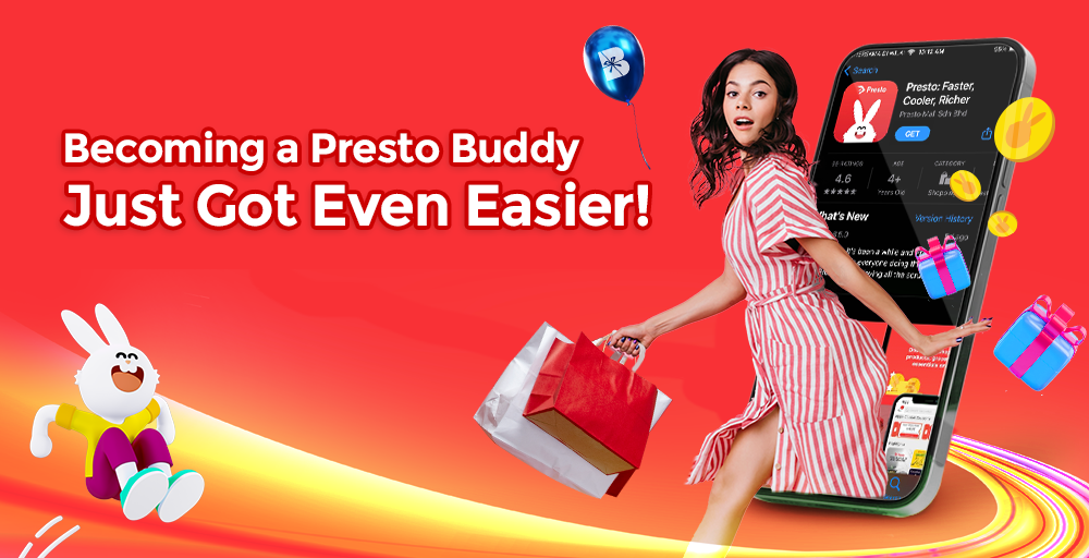 Becoming a Presto Buddy Just Got Even Easier!