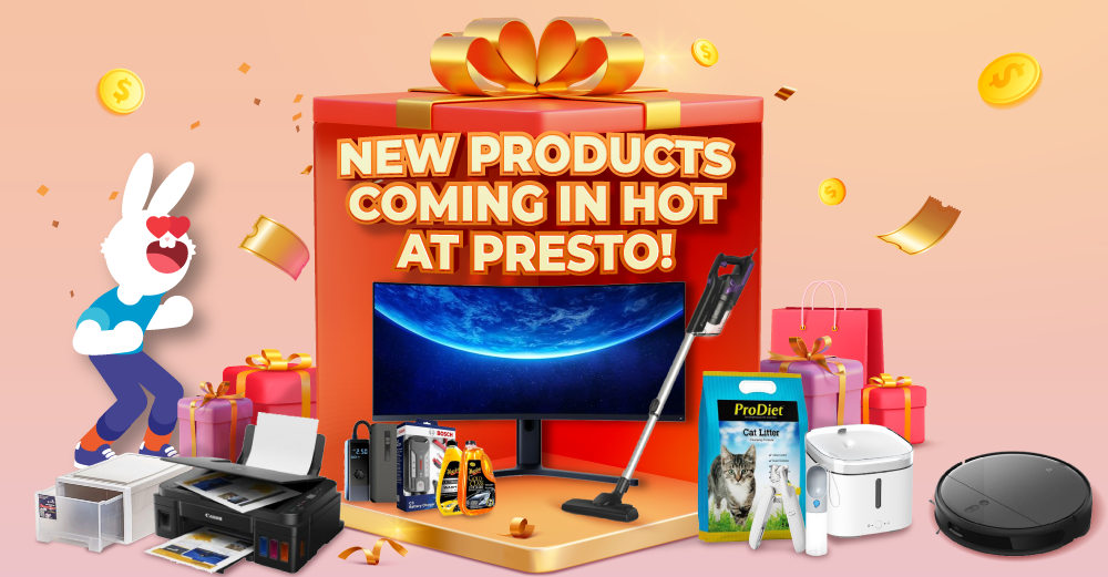 New Products Coming in HOT at Presto!