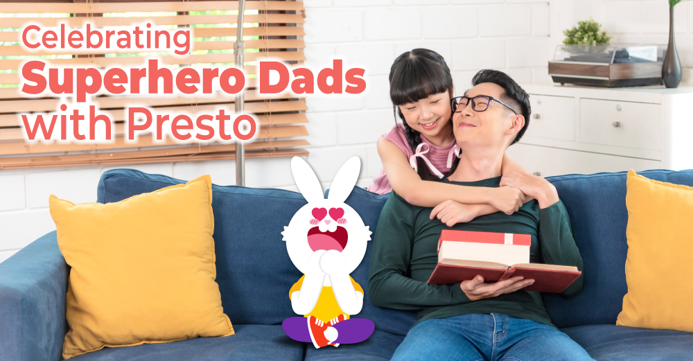 Celebrating Superhero Dads with Presto!