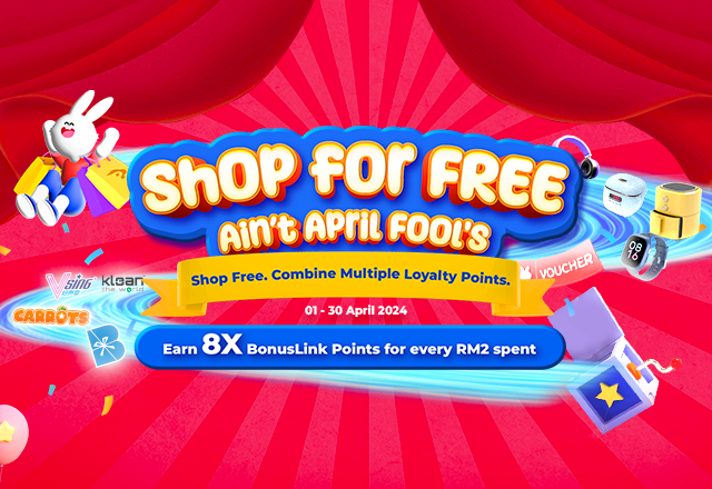 Shop for Free Ain’t April Fool’s